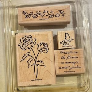 Stampin Up Scented Garden 2003 Retired